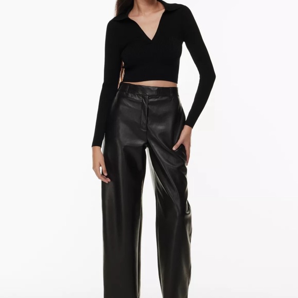 Sculpt Knit Polo Longsleeve - Picture 2 of 2